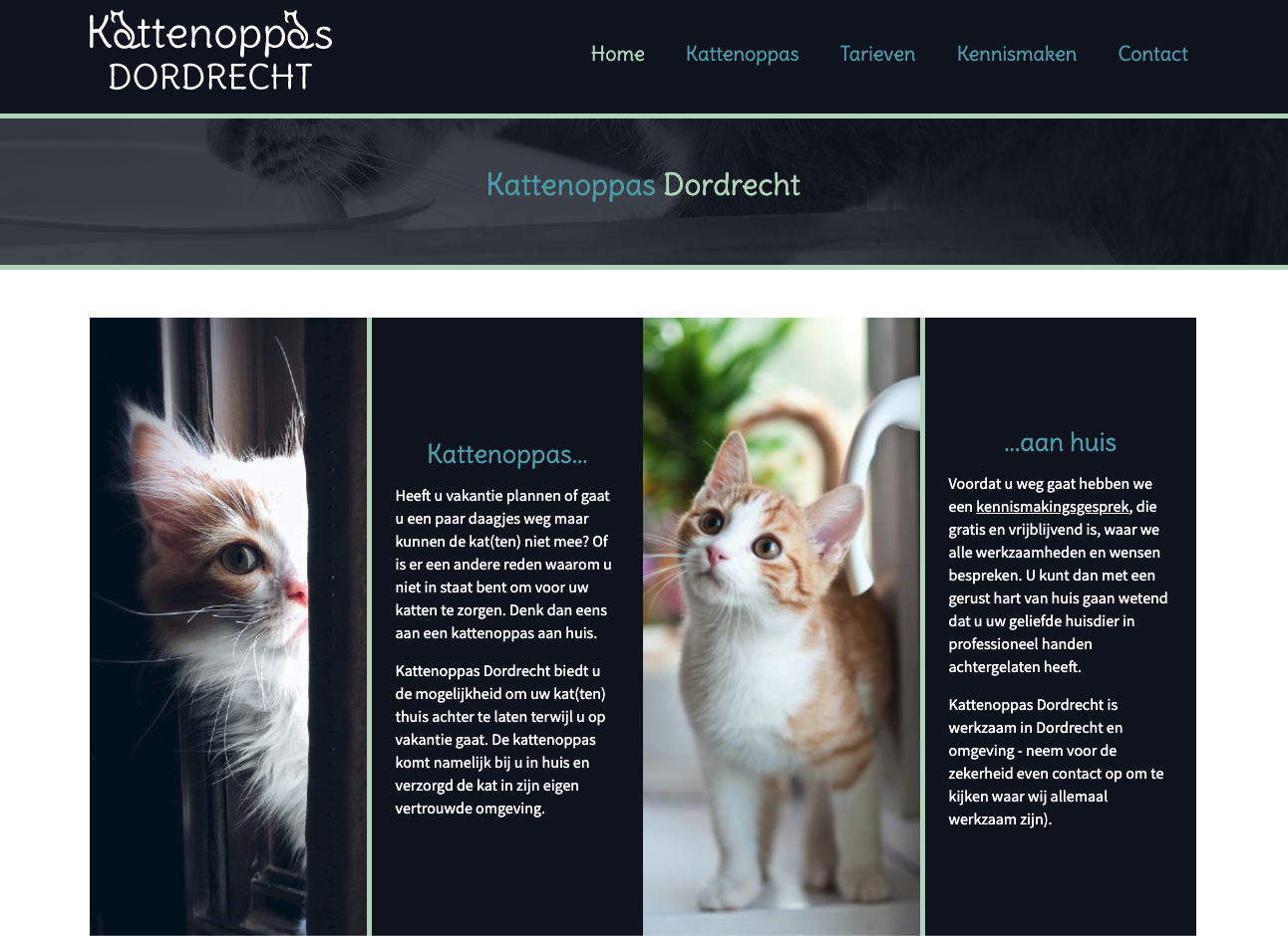 Kattenoppas Dordrecht